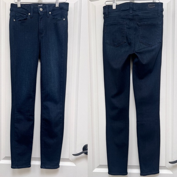 "Paige Hoxton Ankle Tonal  Mona " high-rise, ultra-skinny Women’s size 25 - Picture 2 of 13